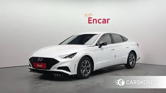 Hyundai Sonata (DN8) 2022 Белый из Кореи