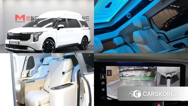 Kia The New Carnival 4th Generation 2024 Белый из Кореи