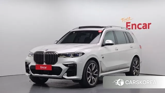 BMW X7 (G07) 2020 Белый из Кореи