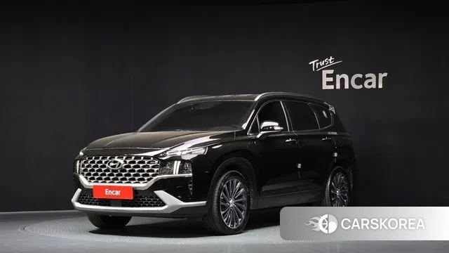 Hyundai The New Santa Fe 2021 Черный из Кореи