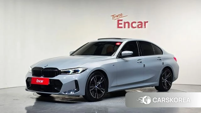 BMW 3 Series (G20) 2024 Светло-серебряный цвет из Кореи