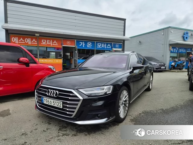 Audi A8 (D5) 2021 Черный из Кореи