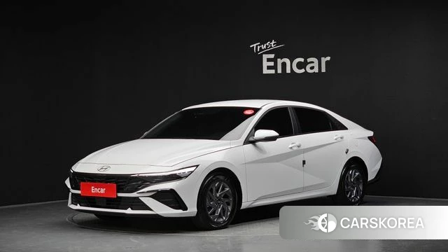 Hyundai The New Avante (CN7) 2026 Белый из Кореи