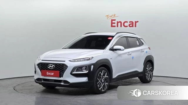 Hyundai Kona Hybrid 2020 Белый из Кореи