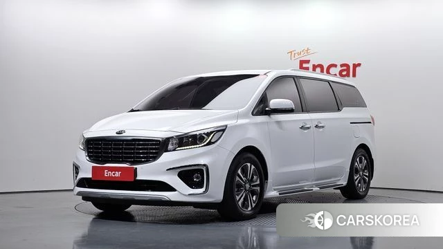 Kia The New Carnival 2019 Белый из Кореи