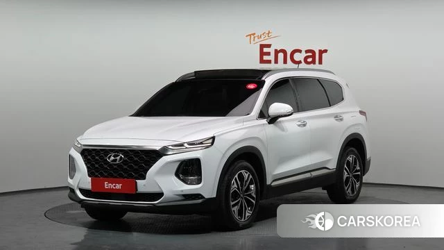 Hyundai Santa Fe TM 2018 Белый из Кореи