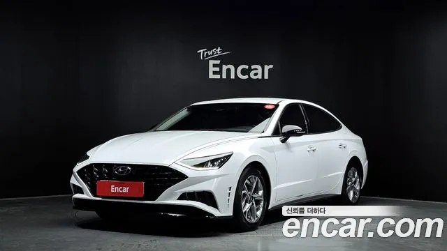 Hyundai Sonata (DN8) 2022 Белый из Кореи