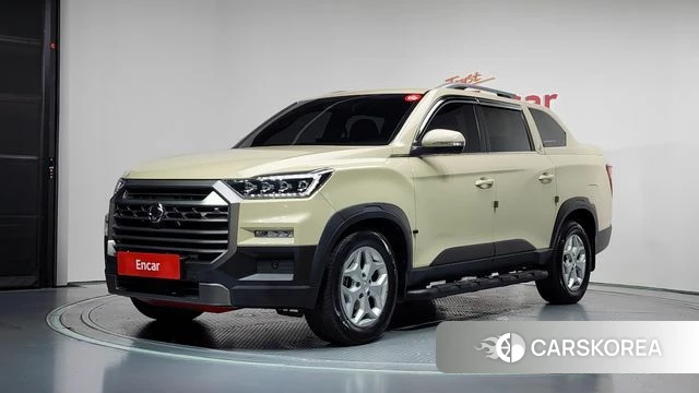 Ssangyong The New Rexton Sport 2023 Жемчужный цвет из Кореи