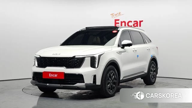 Kia The New Sorento 4th Generation 2023 Белый из Кореи