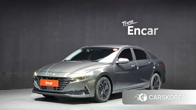 Hyundai Avante (CN7) 2022 Серый из Кореи