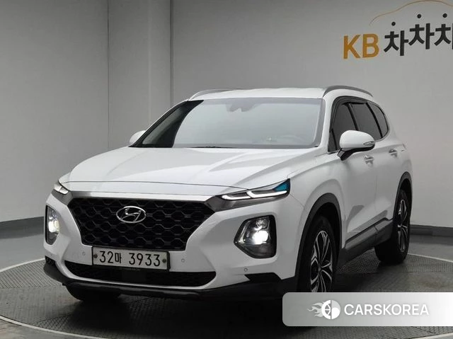 Hyundai Santa Fe TM 2018 Белый из Кореи