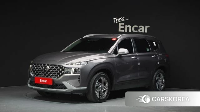 Hyundai The New Santa Fe 2021 Серый из Кореи