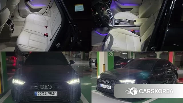 Audi A6 (C8) 2025 Черный из Кореи