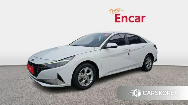 Hyundai Avante (CN7) 2020 Белый из Кореи