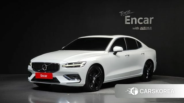 Volvo S60 3rd generation 2020 Белый из Кореи
