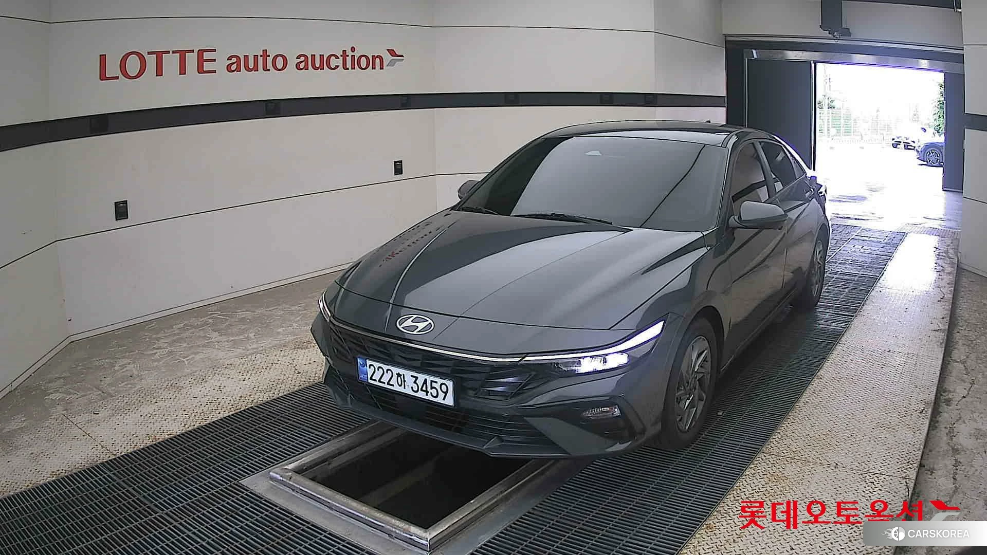 Hyundai Avante 2024 Ecotronic Greypal из Кореи