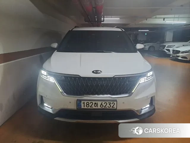 Kia Carnival 4th generation 2020 Белый из Кореи
