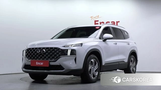 Hyundai The New Santa Fe 2022 Белый из Кореи