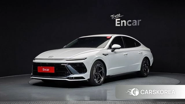 Hyundai Sonata D Edge Hybrid (DN8) 2023 Белый из Кореи