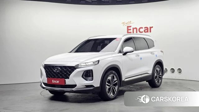 Hyundai Santa Fe TM 2019 Белый из Кореи