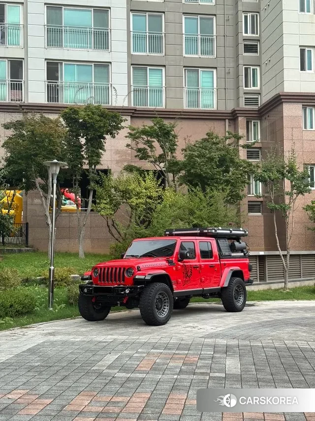Jeep Gladiator (JT) 2021 Красный из Кореи