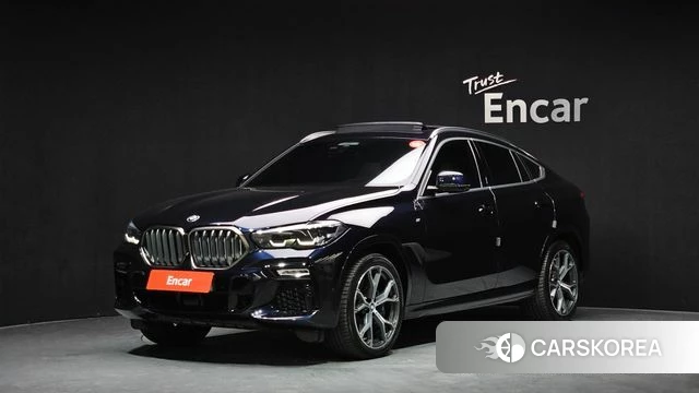 BMW X6 (G06) 2020 Синий из Кореи