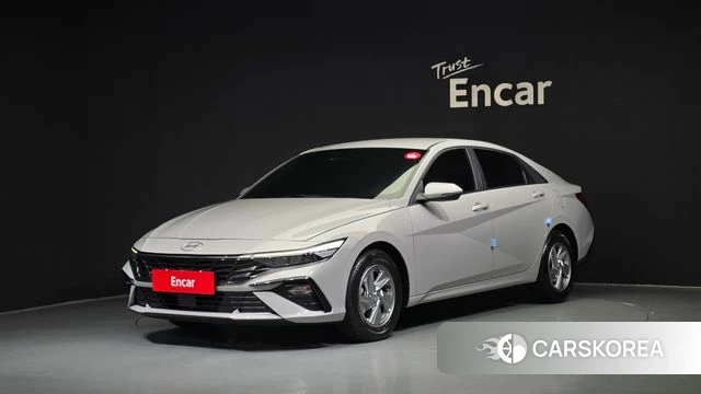 Hyundai The New Avante (CN7) 2023 Серебристо-серый из Кореи