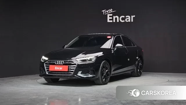 Audi A4 (B9) 2023 Черный из Кореи