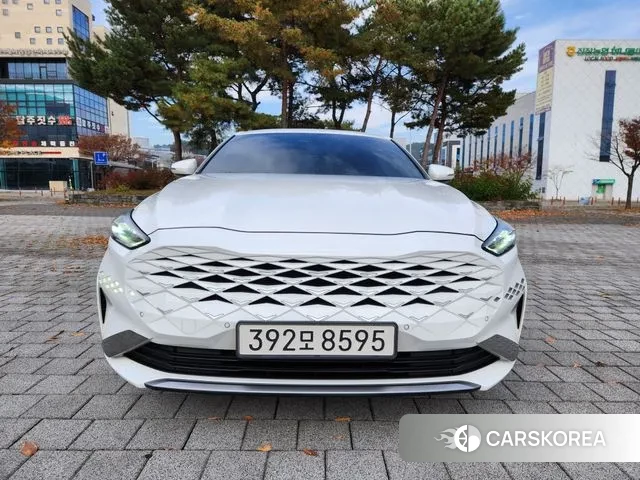 Kia K8 2021 Белый из Кореи