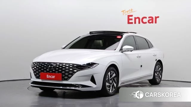 Hyundai The New Grandeur IG Hybrid 2022 Белый из Кореи