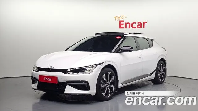 Kia EV6 2022 Белый из Кореи