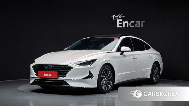 Hyundai Sonata (DN8) 2019 Белый из Кореи