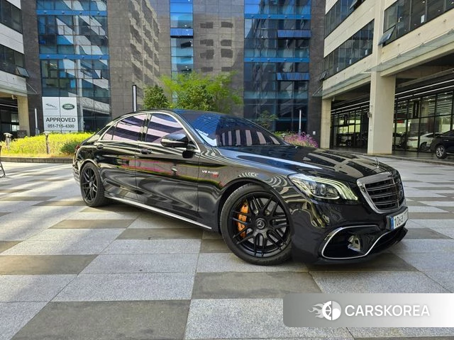 Mercedes-Benz S-Class W222 2020 Черный из Кореи