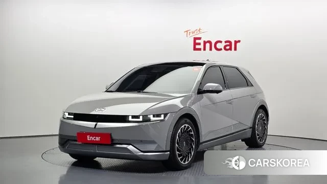 Hyundai Ionic 5 2021 Серебристо-серый из Кореи