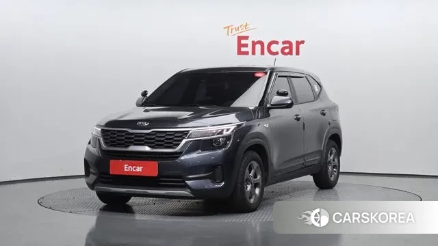 Kia Seltos 2020 Серый из Кореи