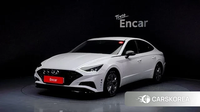 Hyundai Sonata (DN8) 2022 Белый из Кореи