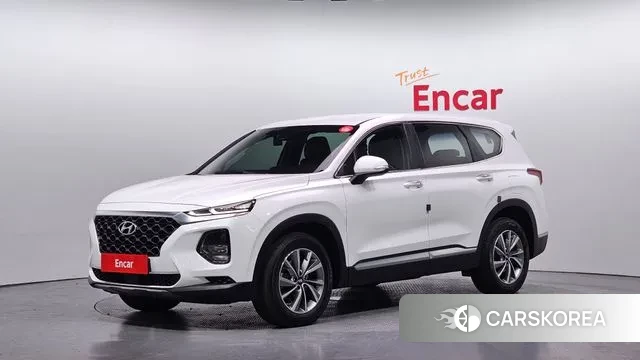 Hyundai Santa Fe TM 2019 Белый из Кореи