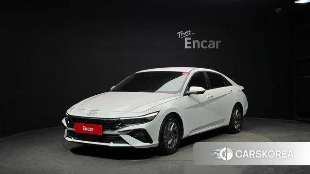 Hyundai The New Avante Hybrid (CN7) 2025 Белый из Кореи