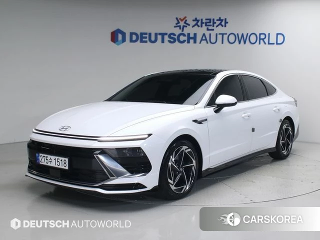 Hyundai Sonata D Edge (DN8) 2024 Белый из Кореи