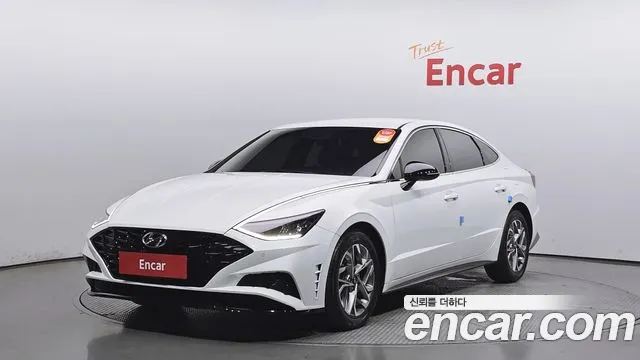 Hyundai Sonata (DN8) 2021 Белый из Кореи