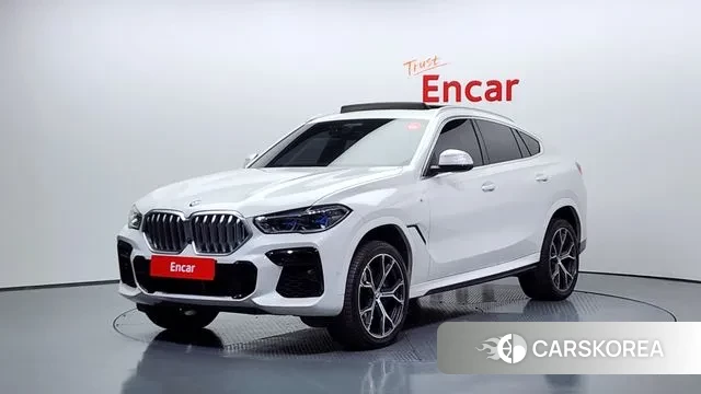 BMW X6 (G06) 2022 Белый из Кореи