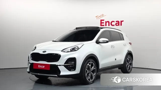 Kia Sportage The Bold 2019 Белый из Кореи