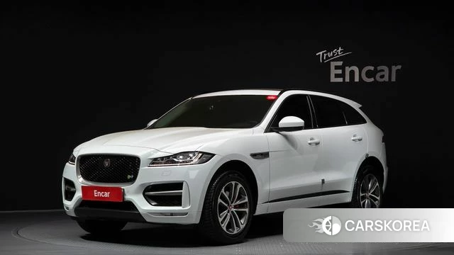 Jaguar F-PACE 2019 Белый из Кореи