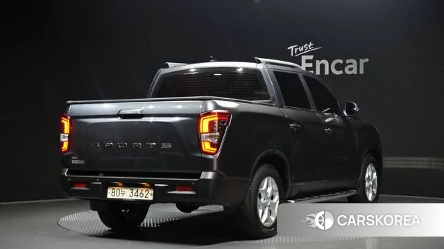 Ssangyong The New Rexton Sport 2021 Серый из Кореи