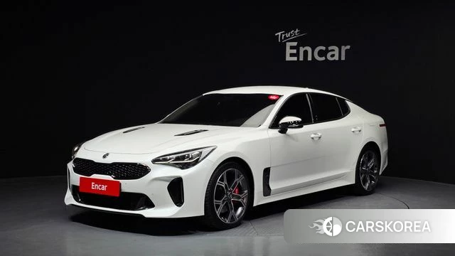 Kia Stinger 2018 Белый из Кореи
