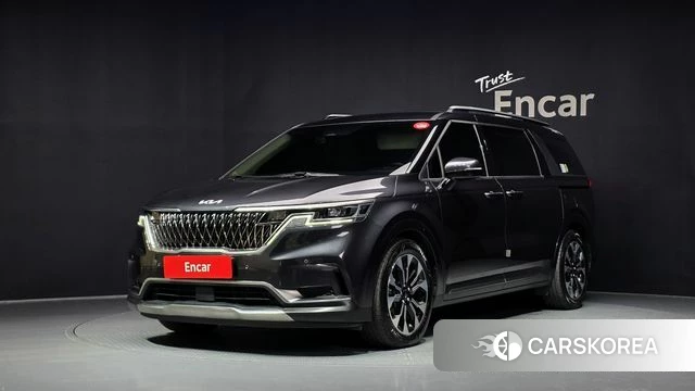 Kia Carnival 4th generation 2021 Серый из Кореи