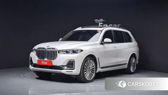 BMW X7 (G07) 2022 Белый из Кореи