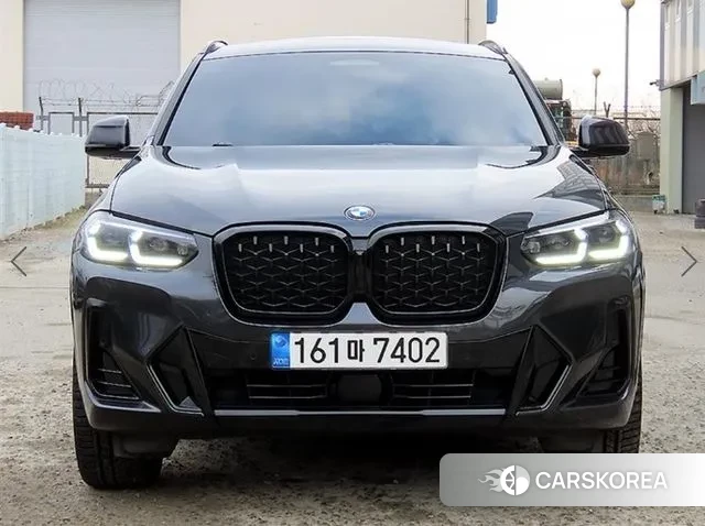 BMW X4 (G02) 2022 Черный из Кореи
