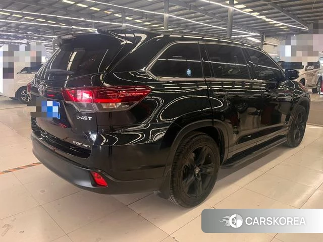 Toyota Highlander 2021 Черный из Китая
