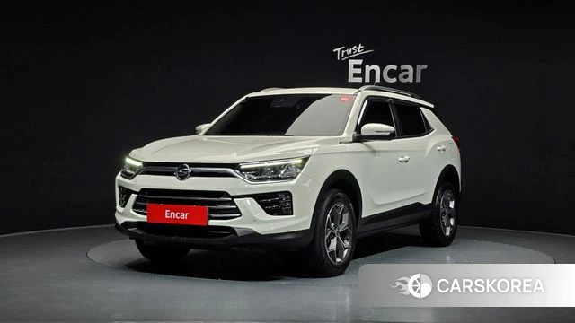 Ssangyong Beautiful Korando 2022 Белый из Кореи